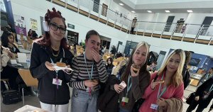 Derby College Group students go yellow for youth mental health